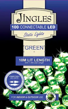 100 Bulb Green Connectable Lights