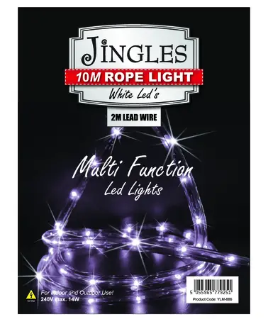 10m Led White Rope Light