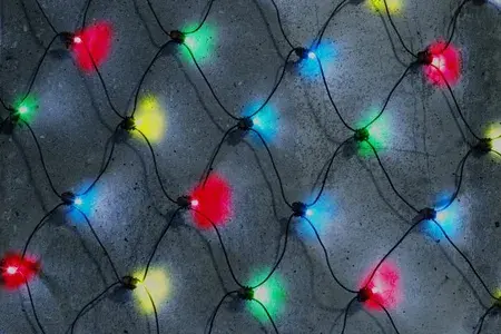 160 Fit & Forget B/O Multicolour Multifunction Net Lights - image 2