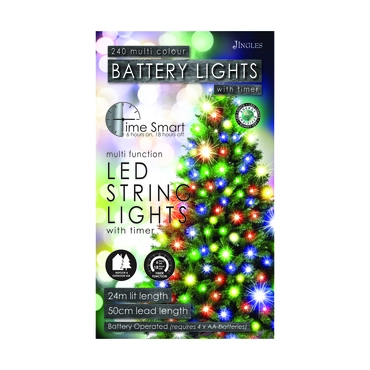 240l Led Multi Colour Mf Battery Lights