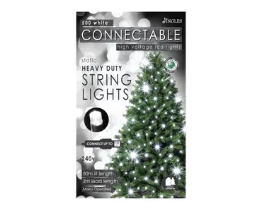500 White Connectable Lights