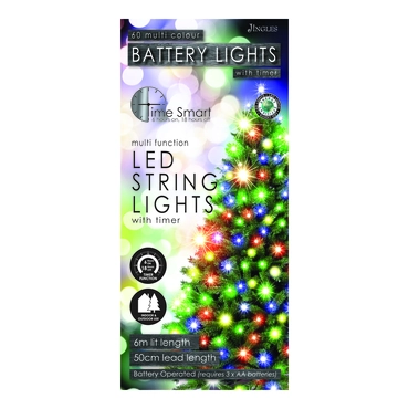 60l Led Multi Colour Mf Battery Lights