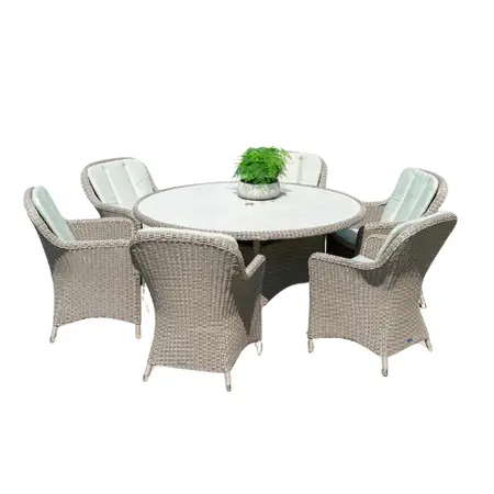 Alexander Rose Hazelmere 6 Seat Round Dining Set - image 1