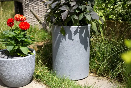 Apta Beton Tall Cylinder 39cm Grey - image 4