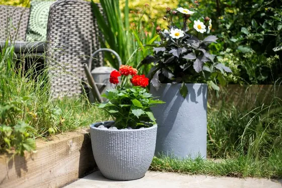 Apta Weben Egg Planter 47cm Grey - image 2