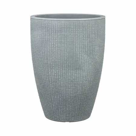 Apta Weben High Planter 39cm Grey - image 1