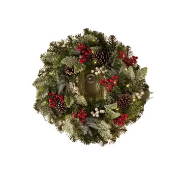 Argento Prelit 26" Wreath - image 1