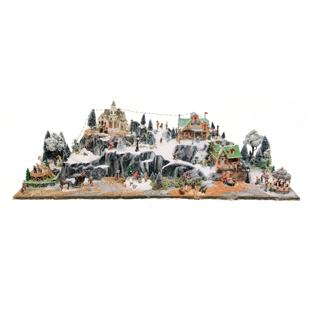 Base Christmas Village Mountain Village 120x40cm - image 2