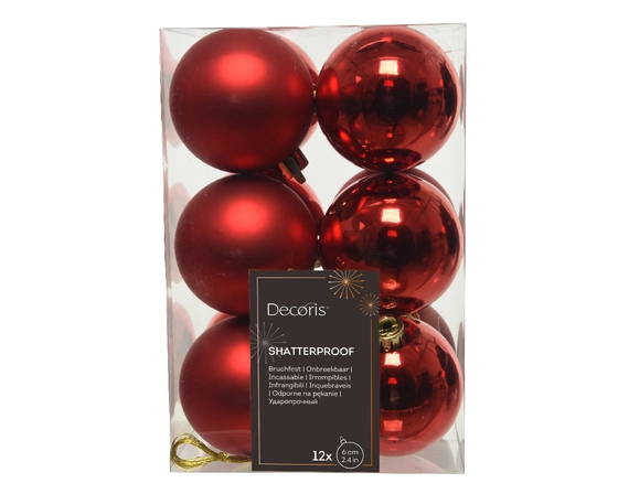 Baubles Shatterproof Mix