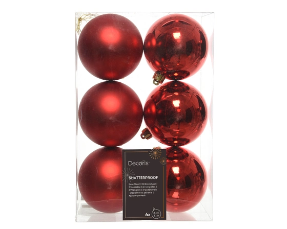 Baubles Shatterproof Mix