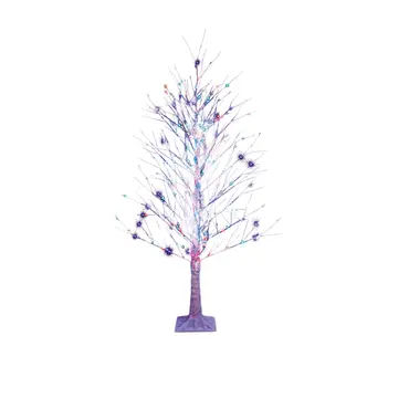 Birch Tree with 1100 LED s Rainbow Twinkle 180 cm