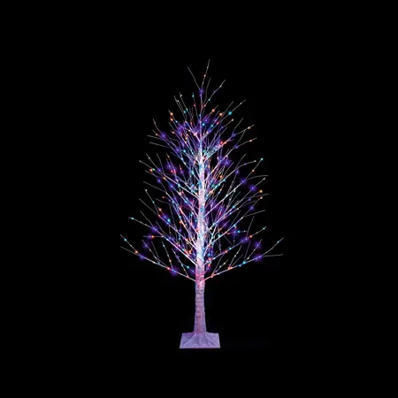 Birch Tree with 1100 LED s Rainbow Twinkle 180 cm - image 2