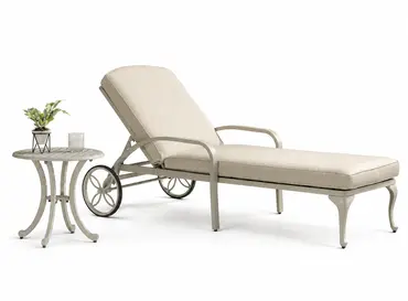 Bramblecrest Bridgewater Lounger with Coffee Table