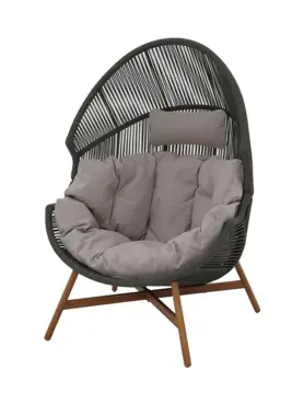 Bramblecrest Helsinki Cocoon Chair Fern Green