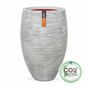Capi Ivory Vase Elegant Deluxe Rib 51x72cm - image 1