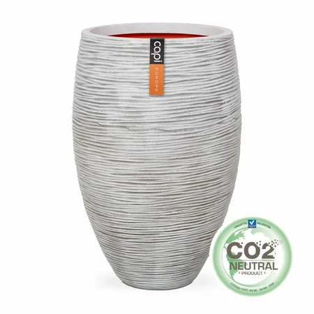 Capi Ivory Vase Elegant Deluxe Rib 56X85 cm - image 1