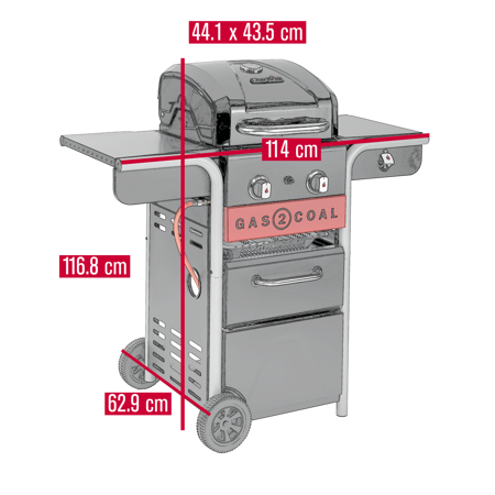 Char-Broil Gas2Coal 2.0 2B Euroflex - image 5