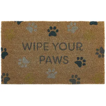 Coir Wipe Your Paws 45cmx75cm - image 1