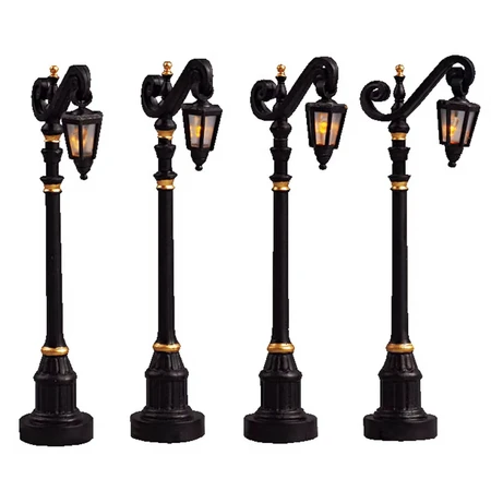 Colonial Street Lamp (Set of 4)