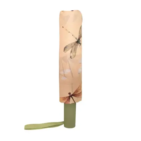 Compact Umbrella Dragonfly Cream - image 2