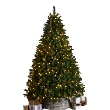 Curraghbinny Fir Prelit Christmas Tree 240cm/8ft  - image 1