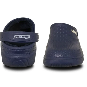 Fleecy Eva Cloggies Shoes Navy Size 8 - image 3