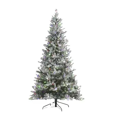 FROSTED ALPINE FIR PRELIT 225CM - image 1