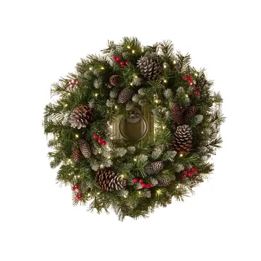 Frosted Winterberry 24" Wreath