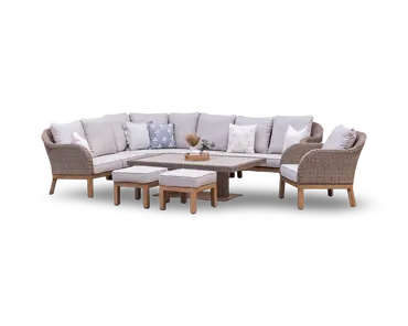 Glandore Cosy Corner Lounge Set with Chair