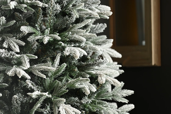 Grays Peak Pine Led Flocked Tree 210cm/7ft - image 3