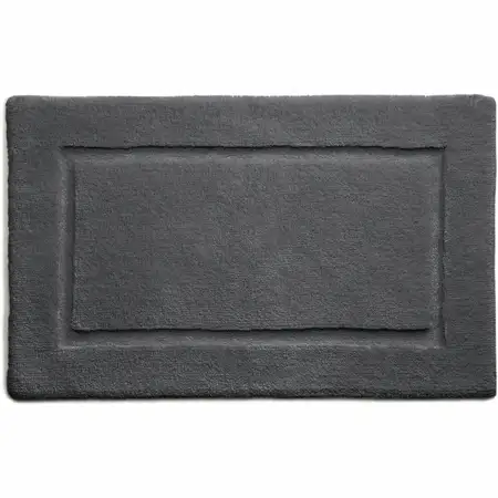 Hug Rug Bamboo Border - Graphite 50x80 - image 1