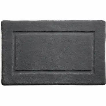 Hug Rug Bamboo Border - Graphite 50x80 - image 1