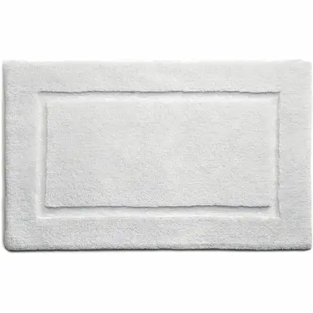 Hug Rug Bamboo Border - White 50x80 - image 1