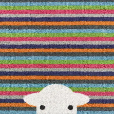 Hug Rug Peep Stripe Herdy 65x85 - image 3