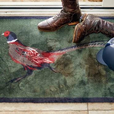 Hug Rug Pheasant 2 (Green) 50x75 - image 2