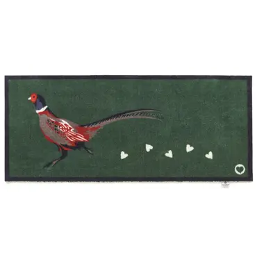 Hug Rug Pheasant 2 (Green) Runner 65x150