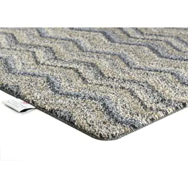 Hug Rug Plains Ribbon Grey Zig Zag 80x100 - image 3