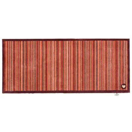 Hug Rug Stripe Red 2 Runner 65x150 - image 1