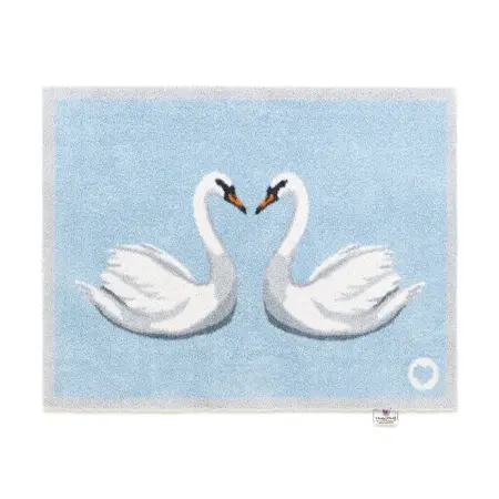 Hug Rug Swan 1 65x85 - image 1