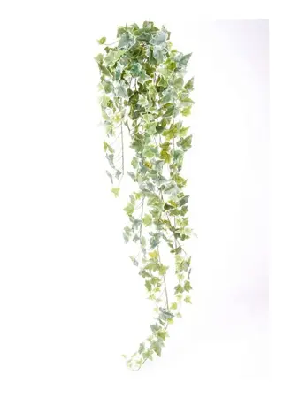 Ivy Hanging Bush 120cm Green/White