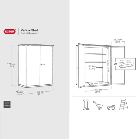 Keter Venetian Hi Store+ Storage Box - image 2