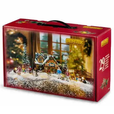 Lemax Apres-Ski Lodge Set