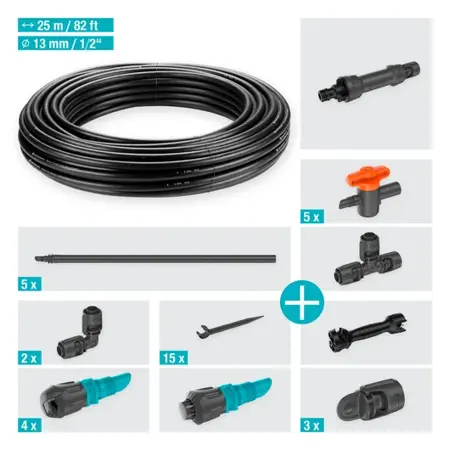 Micro Drip Irrigation Veg/Flower Set - image 2