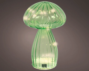 Micro Led Mushroom Glass Mushroom Steady Bo Indoor