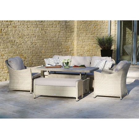 Monterey Sandstone Rattan 3 Seater Sofa - image 2