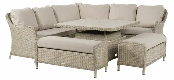 Monterey Square Sofa with Ceramic Adjustable Table - image 1