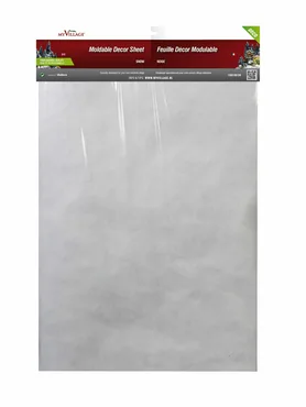 Mouldable Sheet Snow 60x50cm - image 1