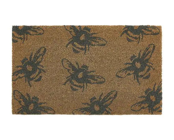 My Mat Coir Buzzy Bees 45cm x75cm - Hanleys of Cork