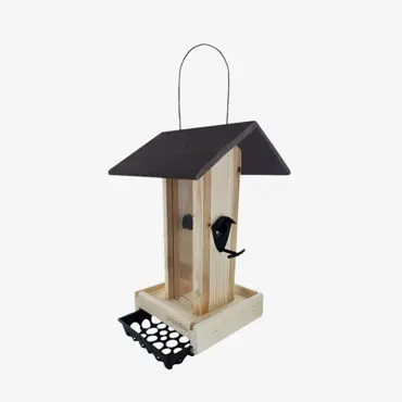 Peckish Woodland Feast Seed & Suet Cake Tower Feeder - image 1