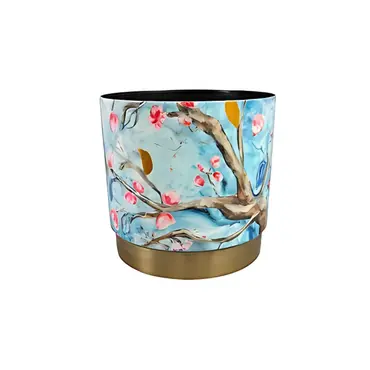Pot Blossom Blue D29 H26 - image 1